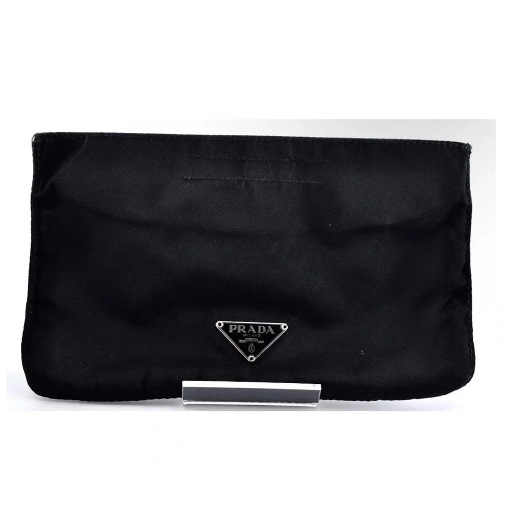 AUTH Prada Pouch Black